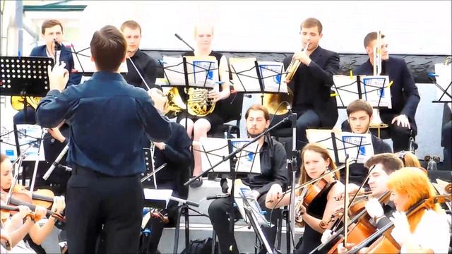 Максим Розенфельд и Молодежный академический симфонический оркестр Слобожанский