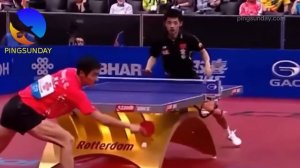 Zhang Jike - the best backhand in the world