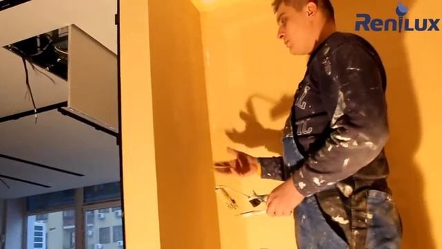 Ремонт дома.Покраска стен своими руками. МАСТЕР КЛАСС!! смотреть онлайн