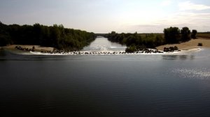 Дамба переливная на реке Большой Иргиз.