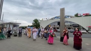 Hare Krishna Moscow City Russia 2022 Москва Киртан Харе Кришна