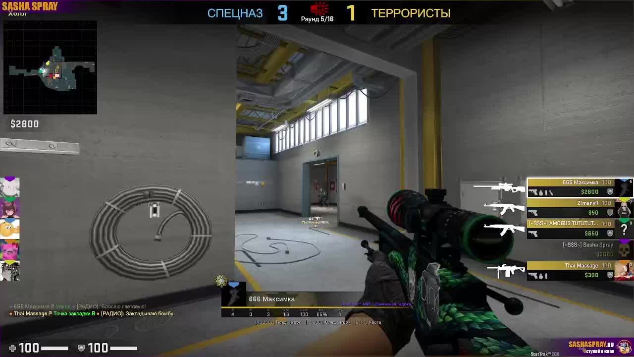 #CSGO | #Познакомились | #SashaSpray