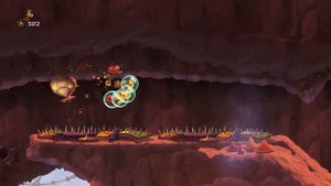 Прохождение Rayman Legends - Назад к Origins - Таинственные украшение- Загадочные мартышки-Часть 11