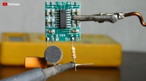 DIY Mic Amplifier Circuit With PAM8403 | Loudest Microphone