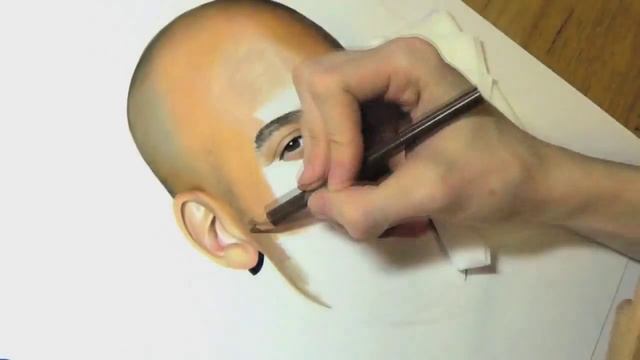 Рисуем портрет Вин Дизеля