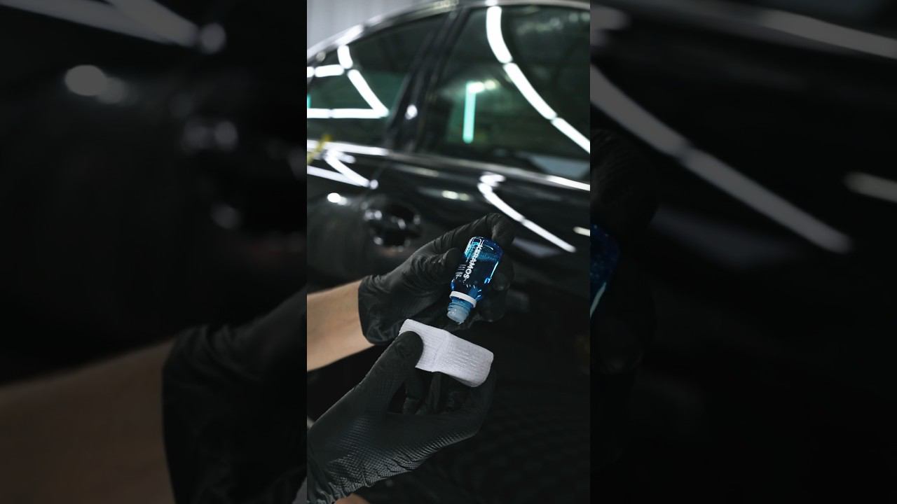 КАК НАНЕСТИ КЕРАМИКУ СВОИМИ РУКАМИ?    #мойка #foamheroes #detailing #уходзаавто #ремонт #детейлинг