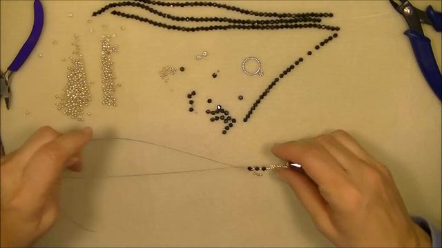 Crystal Necklace Tutorial
