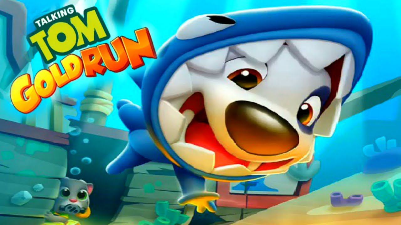 Том Бег за золотом ОБНОВЛЕНИЕ супергерой мультик игра Talking Tom Run Gold #мультик