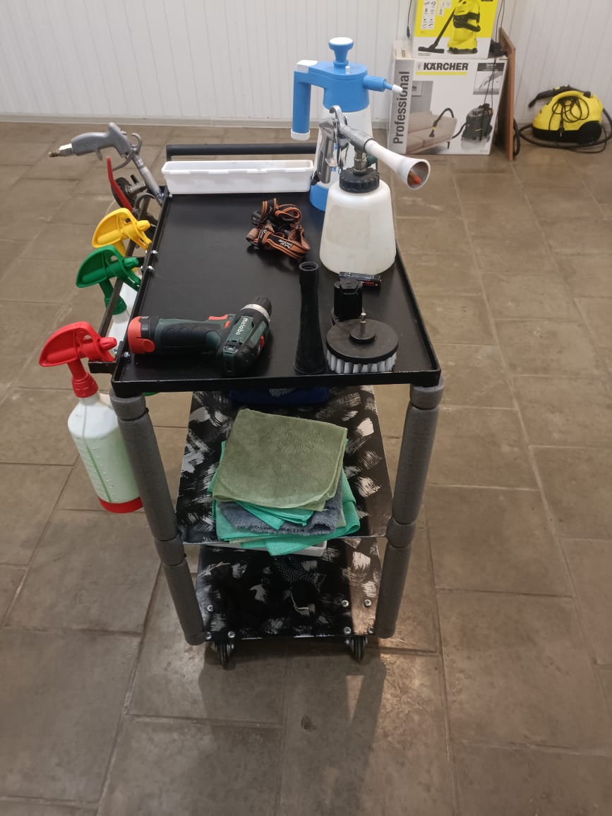 Пробуем сделать сами! Инструментальная тележка. / Try to DIY! Tool trolley.