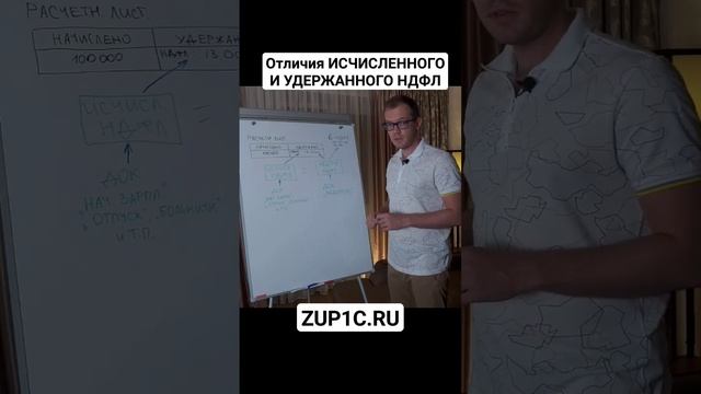 Отличия ИСЧИСЛЕННОГО и УДЕРЖАННОГО НДФЛ