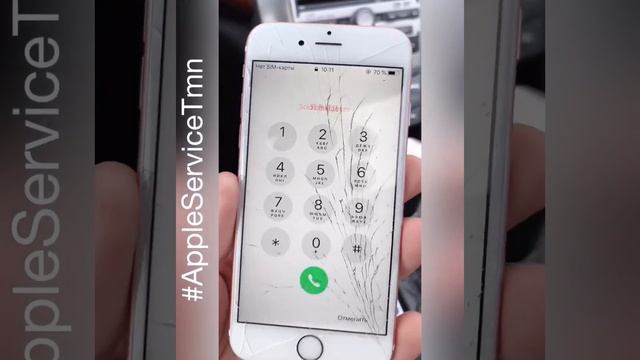 Замена стекла iPhone 6s в Тюмени