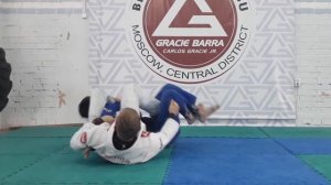 Команда Gracie Barra Central District Moscow. Выход из хавгарда, армбар