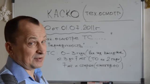 Техосмотр и страхование