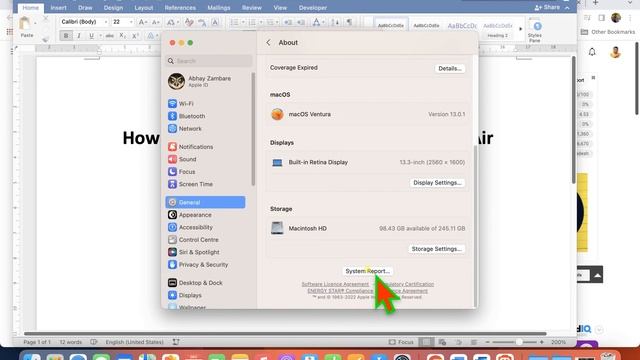 How to Check Battery Cycles on MacBook Air (M1 or M2 ) смотреть онлайн