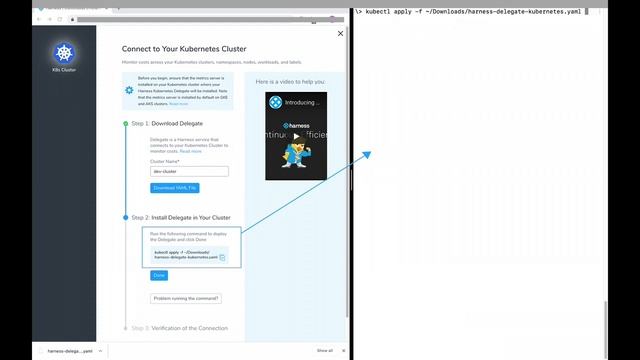 Harness Cloud Cost Management Kubernetes Onboarding