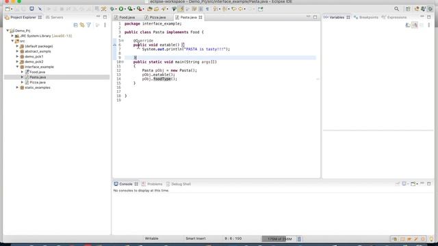 java interface tutorial | default and static method in java 8
