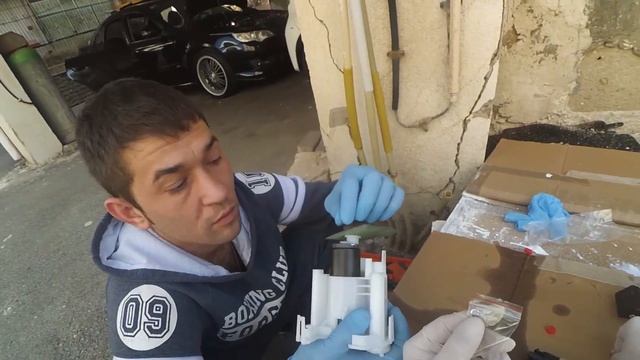 Установка топливного тюнинг насоса - AEM 340LPH Fuel pump 50-1215 installation on Subaru Legacy смотреть онлайн