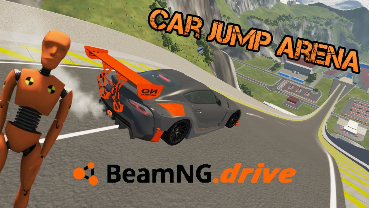 Beamng drive / Dummy / Car crash test.
