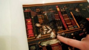 Впервые стираю китайскую вышивку с рисунком