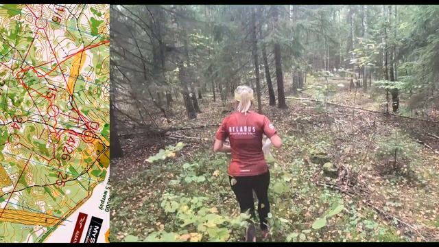 Headcam orienteering IgorLigorman (Чемпионат Беларуси. Удлинённая дистанция. 01.10.2023) смотреть онлайн