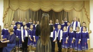 Хор "Планета детства".Песня "Моя Москва"