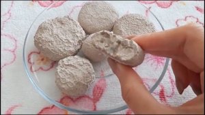 печенье из глины и мел сухойглина сухойглинауральская еммел глина уральская розовая узбечка.Глоубая
