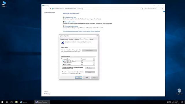 How to Enable System Restore in Windows 10 / Enable Option to Fix System Boot Errors смотреть онлайн