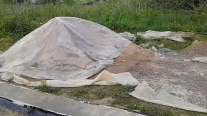 Гараж из опилкобетона.