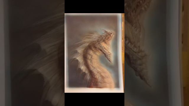 Airbrushed Dragon for Paintpal 7