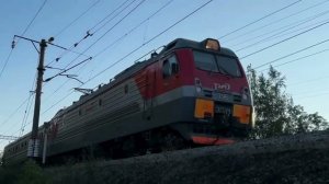 (Свистун) Электровоз ЭП1М-796 с одним вагоном