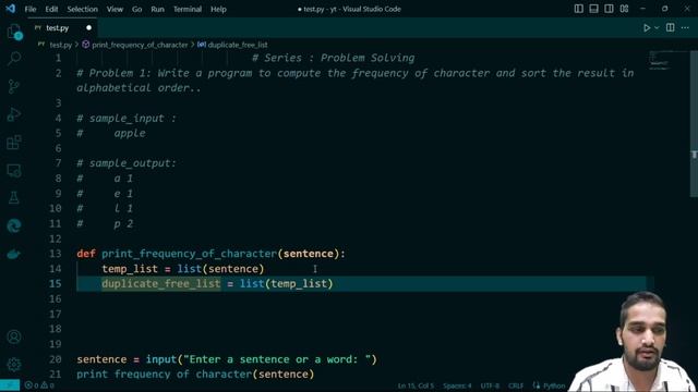 character frequency in python | Letter frequency in python | character frequency in a string python
