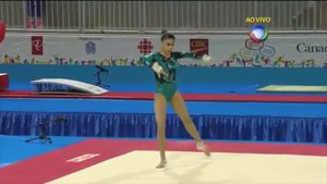 Ana Sofía Gómez se despide con una rutina de bronce