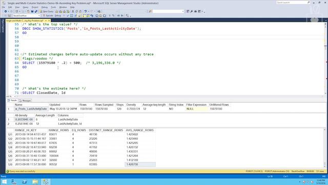 Statistics 07 - The Ascending Key Problem