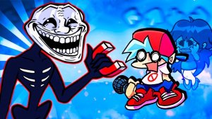 Босс Троллфейс против Бойфренда во Friday Night Funkin VS Trollge Physics FULL WEEK