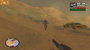 Никогда не следи ночью за такси в GTA: San Andreas !!!