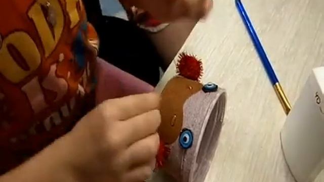 Рождественский бычок, корзиночка