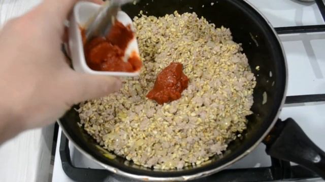 Перловка с фаршем на сковороде: вкусный ленивый ужин