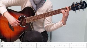 CAN'T HELP FALLING IN LOVE Fingerstyle Guitar Tutorial with Full on-screen Tab - Elvis Presley