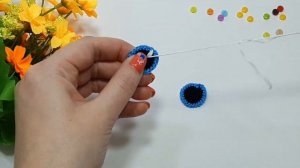Круглые глазки крючком, авторская идея вязаных глаз для игрушек амигуруми
