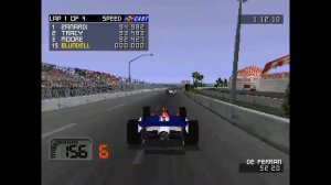 CART World Series ... (PS1) Gameplay