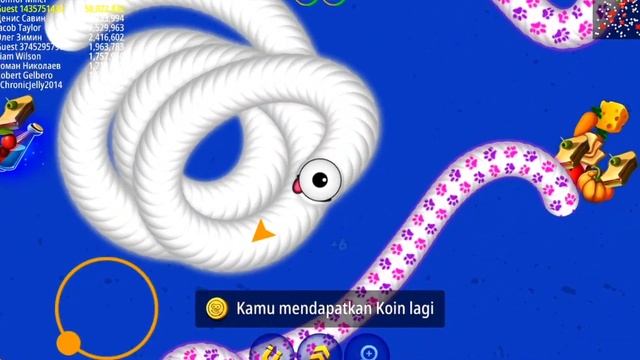 Worms Zone Magic ? Little Worm Suddenly Becomes Big | Epic Worms Zone.io Gameplay #389 смотреть онлайн