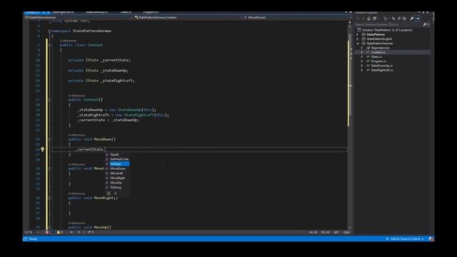 Design Pattern State C# (GERMAN) смотреть онлайн