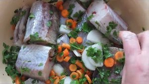 Очень вкусный минтай в духовке