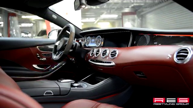 Роскошный Мерседес S63.Керамик про 9Н.Если защита то керамик про.Автостудия Рестайлинг Казань
