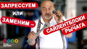 Главные правила замены сайлентблоков