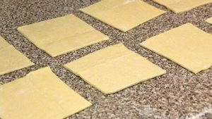 Конвертики с яблоком