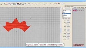 Wilcom, часть 1. Инструменты ввода стежков Complex Fill - 1