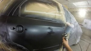 Локальная покраска двери Suzuki SX4