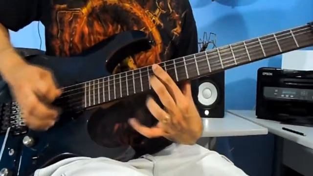 Shred Guitar Licks - Ibanez Prestige / Bareknucle Pickups смотреть онлайн