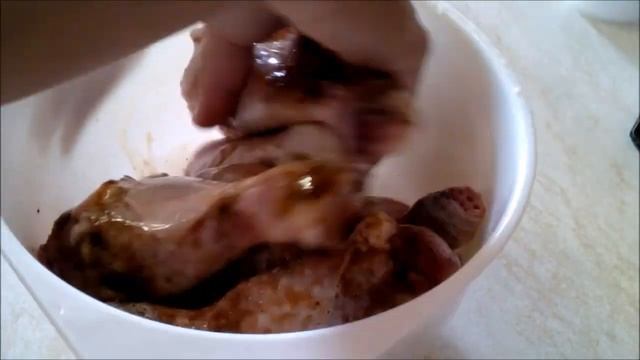 Запеченные куриные ножки в духовке Маринад из соевого соуса смотреть онлайн